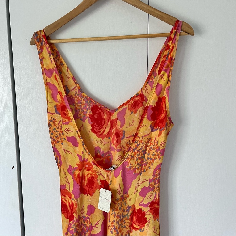 NWT Free People Intimately Free Worth the wait slip dress S - Picture 9 of 11
